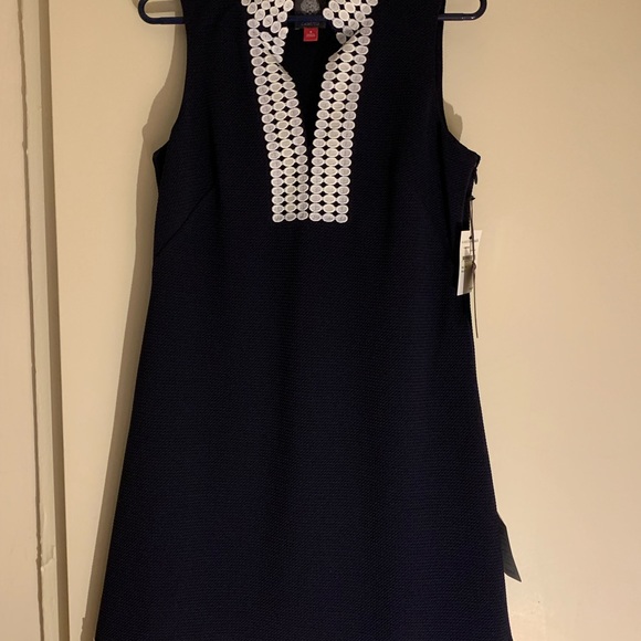 Vince Camuto Mandarin Style Sleeveless Dress - Size 8 - NWT - Picture 3 of 10